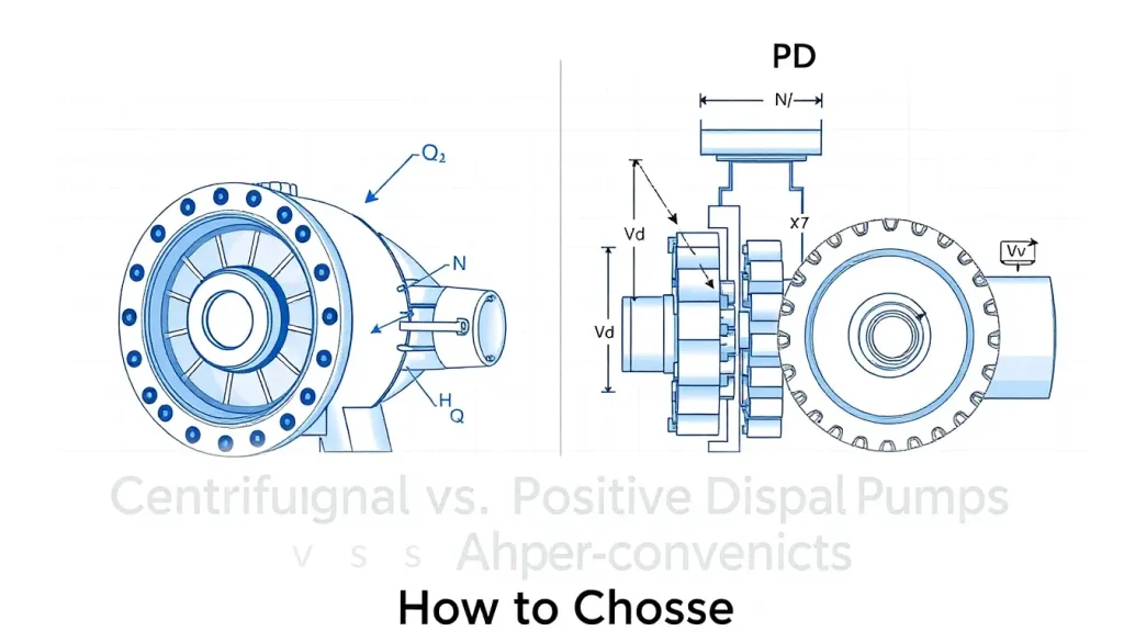 Featured image for Centrifugal vs Positive Displacement Pumps: How to Choose — Pump Types & Selection