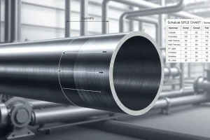 Steel Pipe Schedule Chart: Nominal Sizes, Wall Thickness, and Inside Diameters